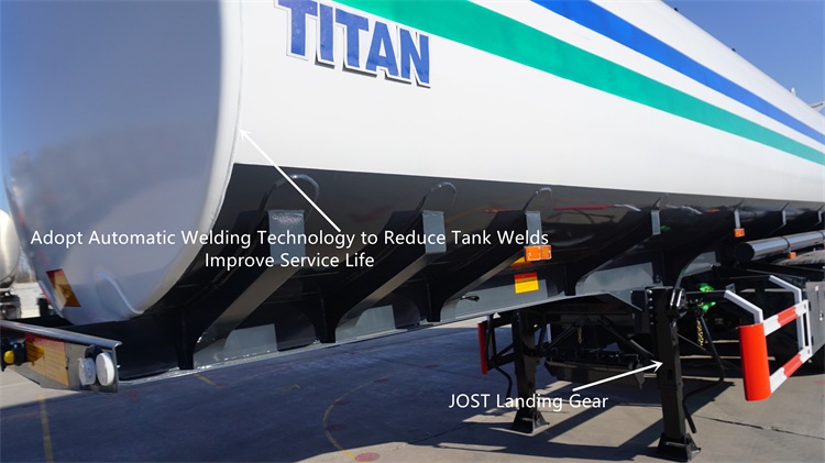40,000 Liters Fuel Tanker Trailer for Sale In Nigeria Lagos