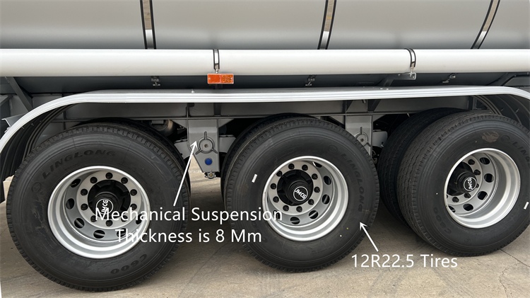 38000 Ltrs Stainless Steel Fuel Tanker Trailer for Sale In Angola