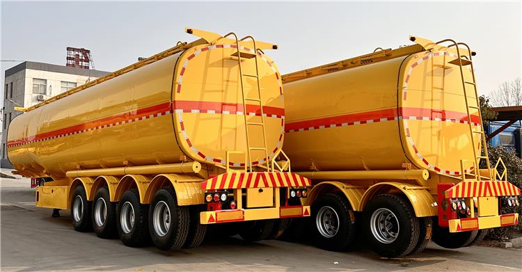 4 Axle 50000 Liters Petroleum Tanker Trailer for Sale In Dominica