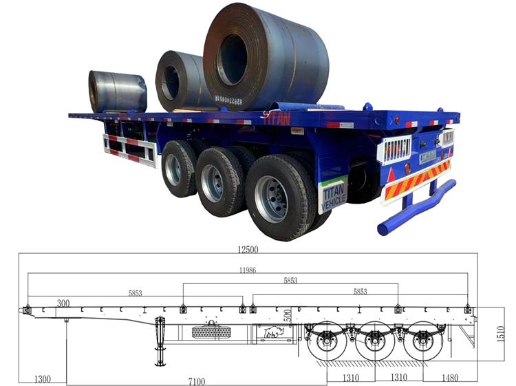What is a Henred Fruehauf Flatbed Trailer?