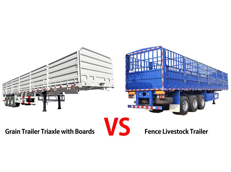 What is The Difference Between a Drop Side Trailer and Fence Semi Trailer? - Henred Fruehauf Trailer Manufacturers