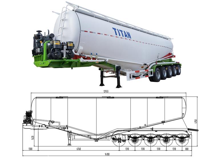 What is The Capacity of a Henred Fruehauf Cement Tanker Trailer?