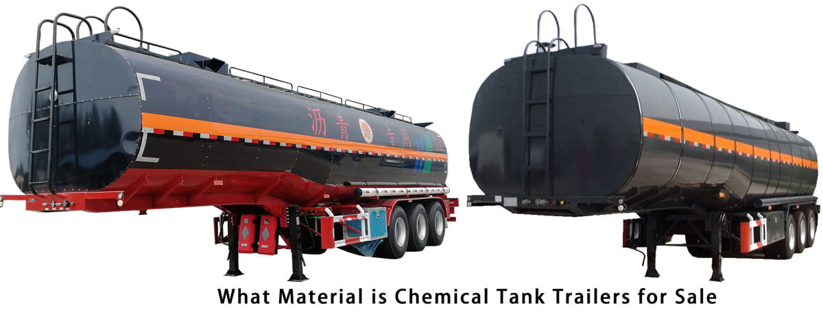 What Material is Chemical Tank Trailers for Sale?