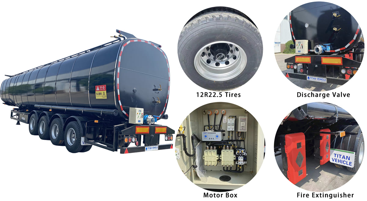 What is The Size of The Asphalt Tanker Trailer?