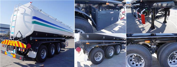 45,000 Liters Fuel Tanker Trailer for Sale - TITAN Vehicle Co., Ltd