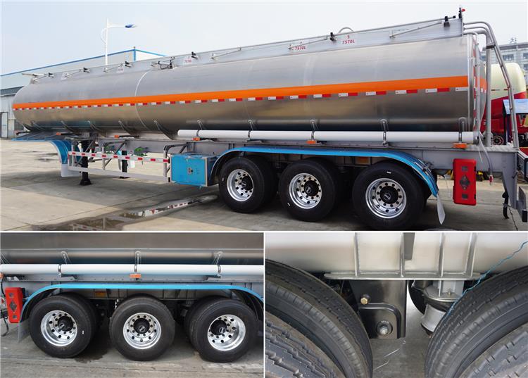 54,000 Litres Aluminum Fuel Tanker Trailer Price for Sale In Nigeria