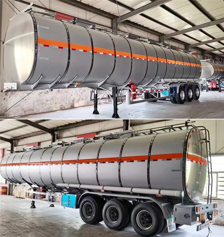 Stainless Steel Tanker for Sale | 38,000 L Stainless Steel Milk Tanker Trailers