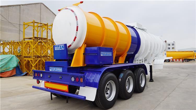 23CBM Acid Tanker Trailers for Sale In Ghana