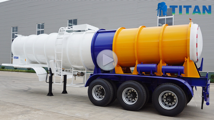 23CBM Acid Tanker Trailers for Sale In Ghana