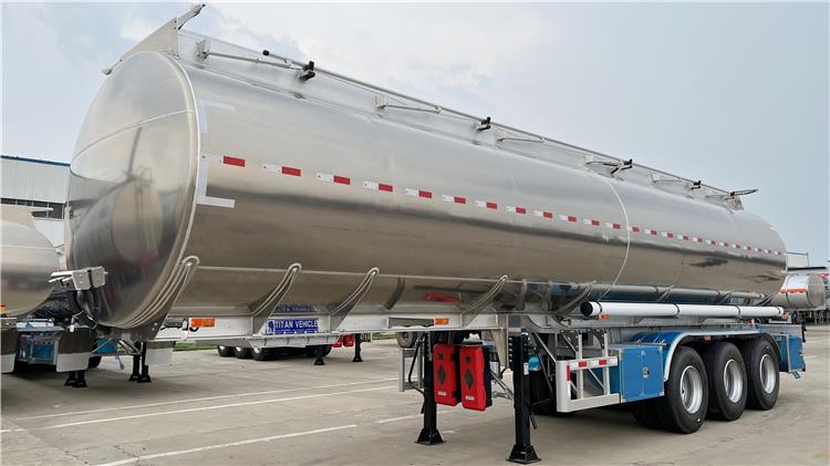 45,000L Aluminum Tanker Trailer for Sale In Costa Rica