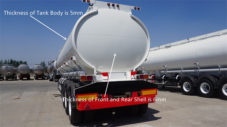 Heavy Fuel Tanker Semi Trailer for Sale in Ghana | Semi Tanker Trailer Manufacturer