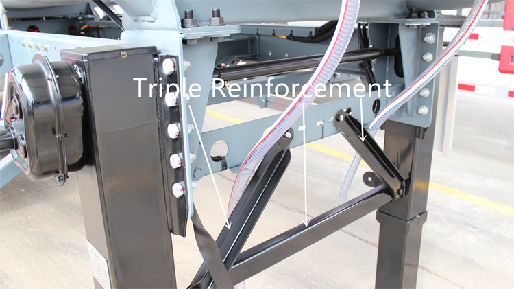 Tri Axle Stainless Steel Semi Tanker Trailer Manufacturer