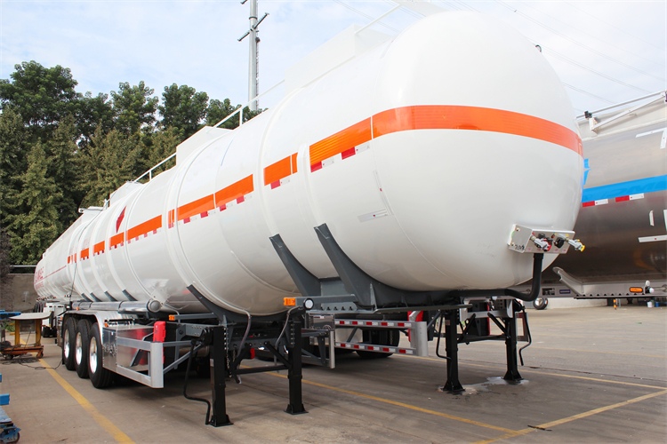 Tri Axle Stainless Steel Semi Tanker Trailer Manufacturer