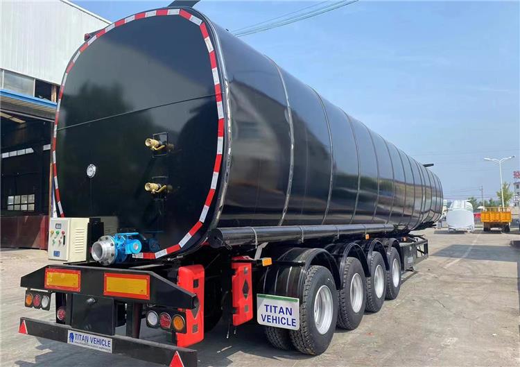 4 Axle 65000 Liters Bitumen Storage Tanks for Sale in Benin