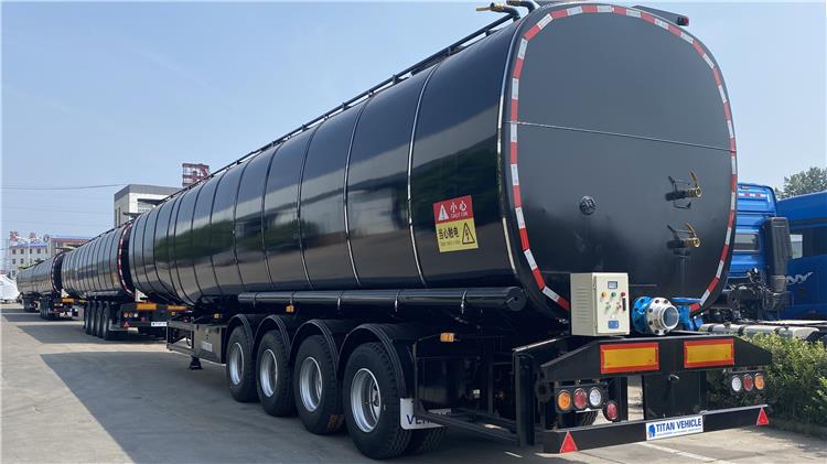 4 Axle 65000 Liters Bitumen Storage Tanks for Sale in Benin