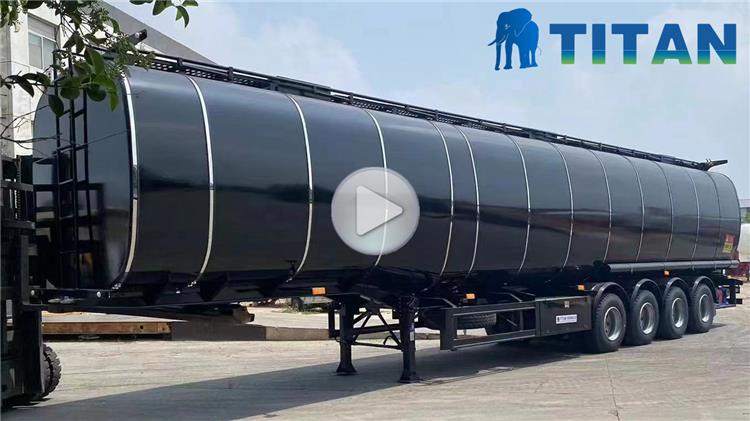4 Axle 65000 Liters Bitumen Storage Tanks for Sale in Benin