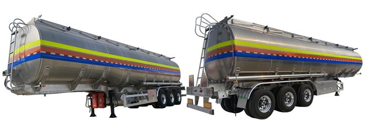 40000 Lts Aluminum Tanker Trailer for Sale In Costa Rica