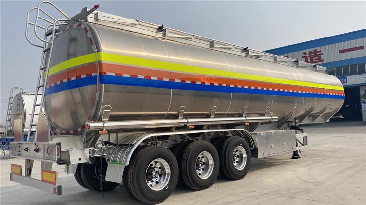 40000 Lts Aluminum Tanker Trailer for Sale In Costa Rica