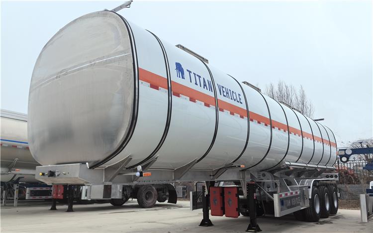 35000 Liters Stainless Steel Tanker Trailer for Sale In Mauritius