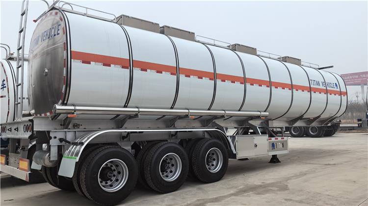 35000 Liters Stainless Steel Tanker Trailer for Sale In Mauritius