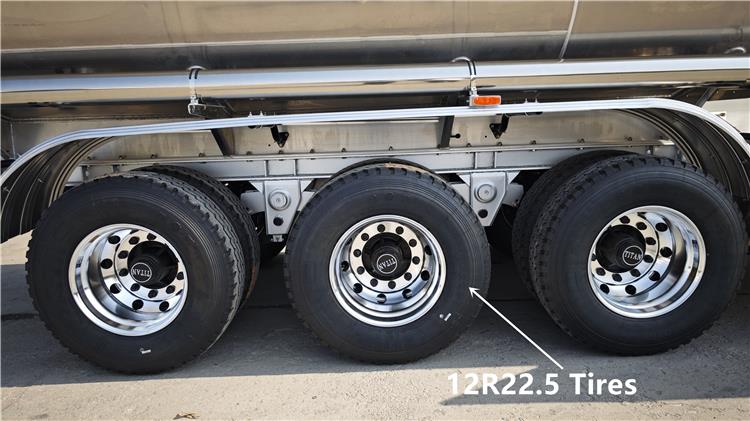 50000 Liters Aluminum Tanker Trailers for Sale In Costa Rica