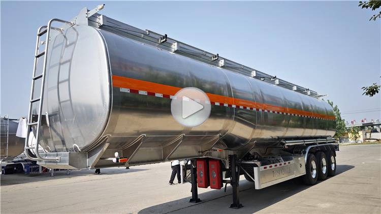 50000 Liters Aluminum Tanker Trailers for Sale In Costa Rica