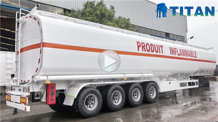 54000 Liters Fuel Transport Trailers for Sale In Mali