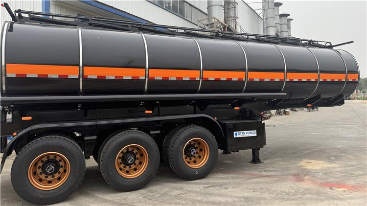 25CBM Chemical Tanker Trailer Price for Sale In Benin
