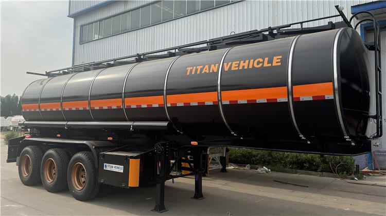 25CBM Chemical Tanker Trailer Price for Sale In Benin