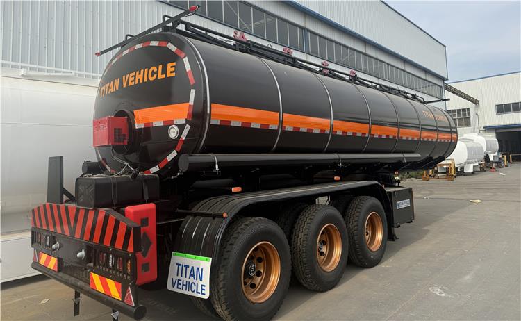 25CBM Chemical Tanker Trailer Price for Sale In Benin