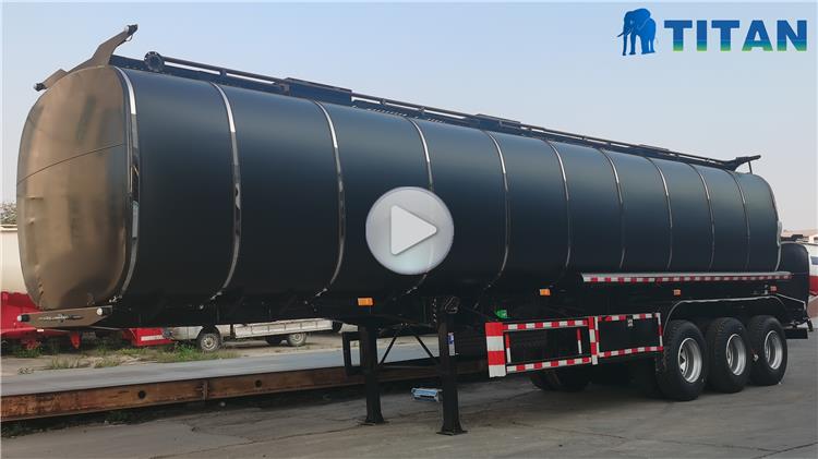 Hot Oil Asphalt Tanker Trailers for Sale In Philippines