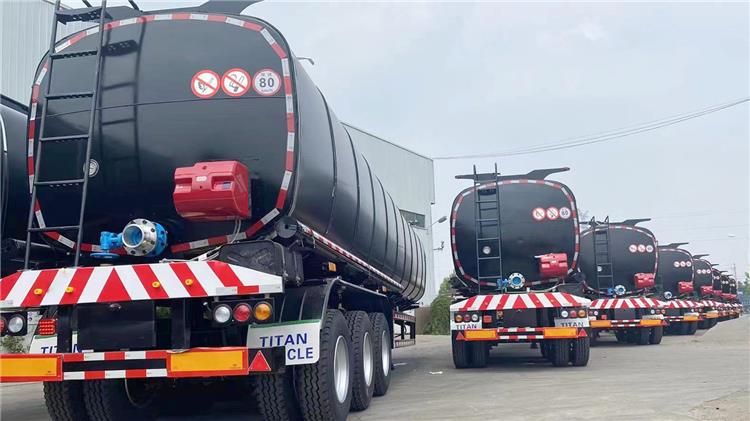 Hot Oil Asphalt Tanker Trailers for Sale In Philippines
