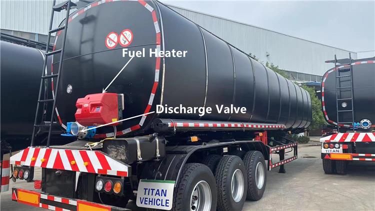 Hot Oil Asphalt Tanker Trailers for Sale In Philippines