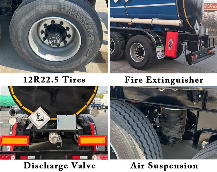 Chemical Bitumen Tanker Trailer | Petrol Tanker for Sale In Guyana