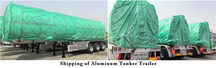 Aluminum Diesel Fuel Tanker for Sale In Guyana Georgetown
