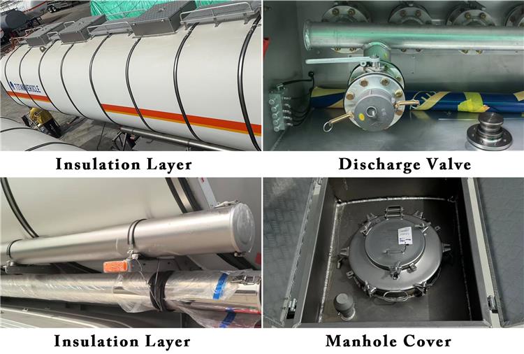 Aluminum Diesel Fuel Tanker for Sale In Guyana Georgetown