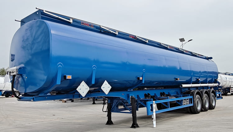 3 Axle 45000 Liters Fuel Tanker Trailers for Sale in Uganda