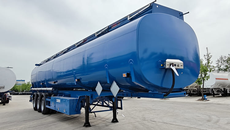 3 Axle 45000 Liters Fuel Tanker Trailers for Sale in Uganda