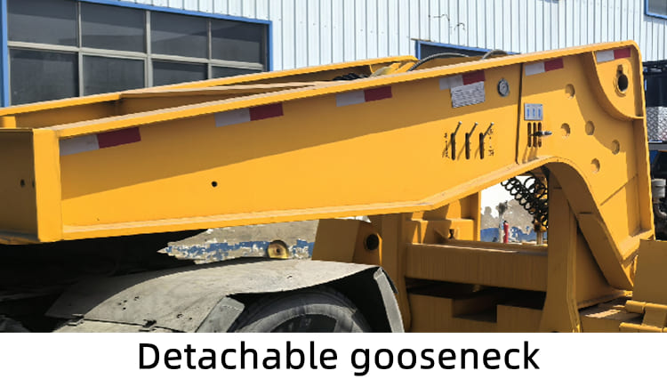 3 Axle 80 Ton Lowboy Trailers for Sale in Zambia