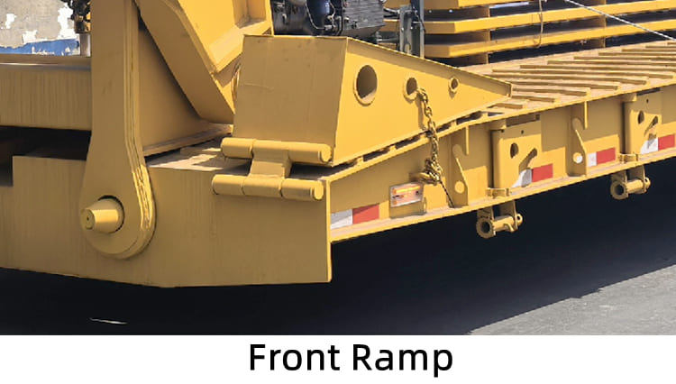 3 Axle 80 Ton Lowboy Trailers for Sale in Zambia
