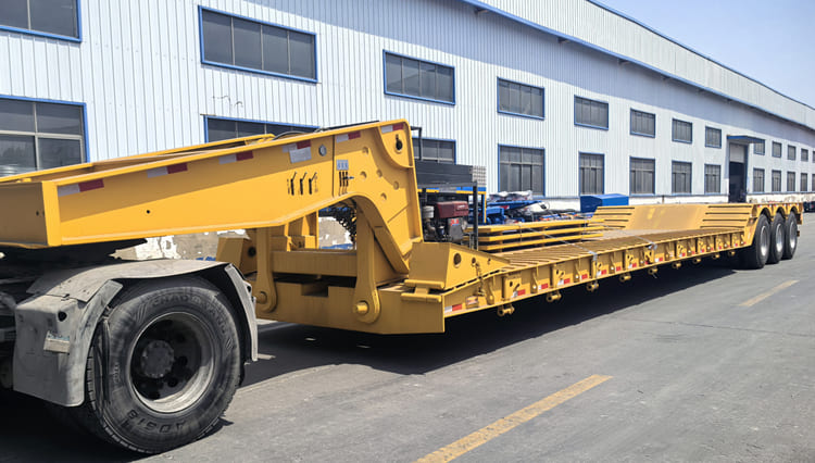 3 Axle 80 Ton Lowboy Trailers for Sale in Zambia