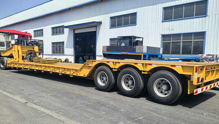 3 Axle 80 Ton Lowboy Trailers for Sale in Zambia