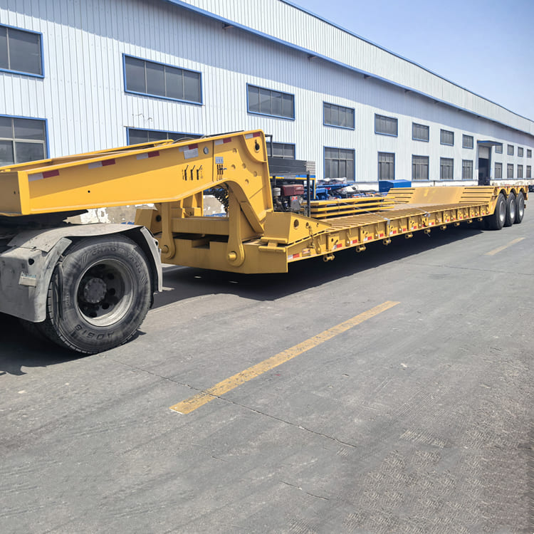 3 Axle 80 Ton Lowboy Trailer
