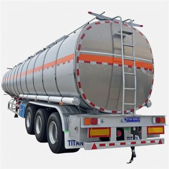 45CBM Stainless Steel Tanker Trailer