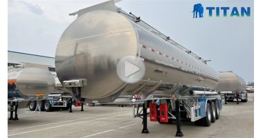 40,000 Liters Aluminum Tanker Trailer