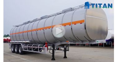 55,000 L Stainless Steel Tanker Trailer